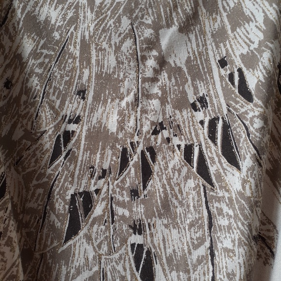 Arden B Feather Cold Shoulder Tunic - Picture 3 of 5